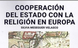 Portada de MESEGUER VELASCO, Silvia (2024), Cooperacin del Estado con la Religin en Europa, Pamplona, Aranzadi