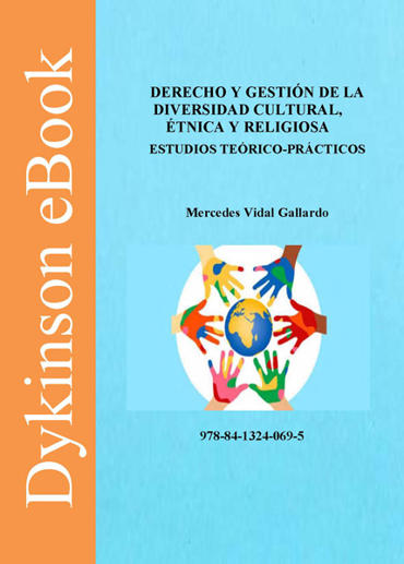 Portada de VIDAL GALLARDO, Mercedes (2019): Derecho y gestin de la diversidad cultural, tnica y religiosa, Madrid, Dykinson